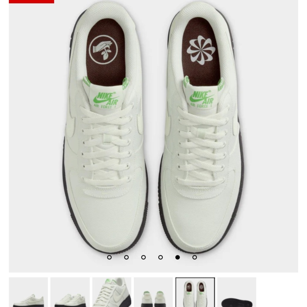 Nike Air Force 1 White Sneakers